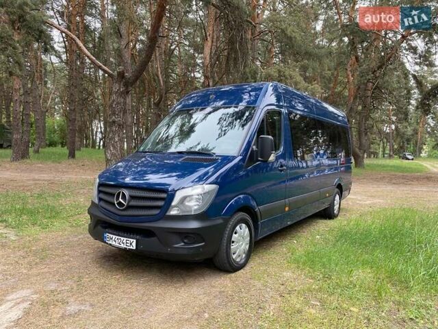 Синий Мерседес Sprinter, объемом двигателя 3 л и пробегом 304 тыс. км за 34313 $, фото 9 на Automoto.ua