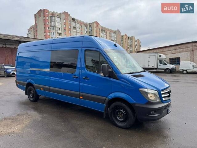 Синий Мерседес Sprinter, объемом двигателя 2.14 л и пробегом 404 тыс. км за 22995 $, фото 1 на Automoto.ua