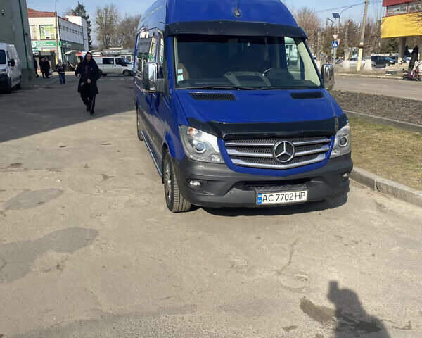 Мерседес Sprinter 2017 у Камінь-Каширський на Automoto.ua Синій Мерседес Sprinter, об'ємом двигуна 2.14 л та пробігом 340 тис. км за 29500 $, фото 19 на Automoto.ua