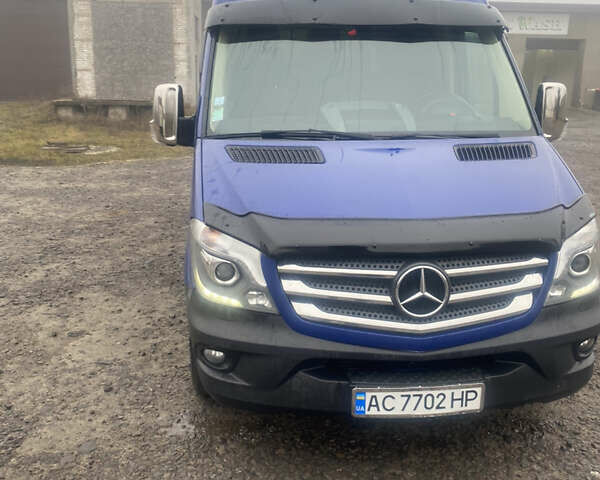 Мерседес Sprinter 2017 у Камінь-Каширський на Automoto.ua Синій Мерседес Sprinter, об'ємом двигуна 2.14 л та пробігом 340 тис. км за 29500 $, фото 5 на Automoto.ua