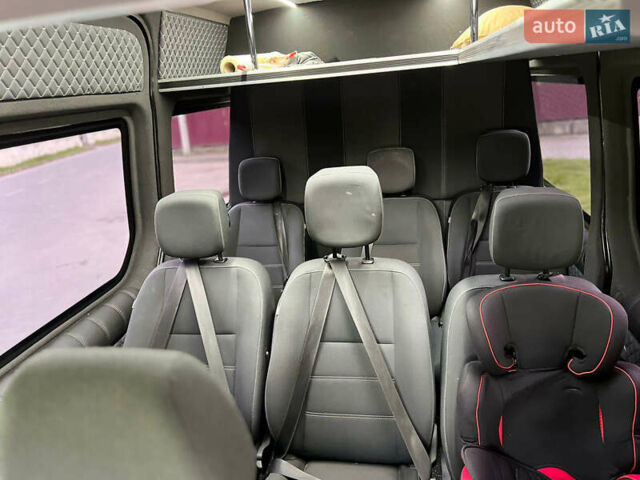 Синий Мерседес Sprinter, объемом двигателя 2.14 л и пробегом 465 тыс. км за 23900 $, фото 12 на Automoto.ua