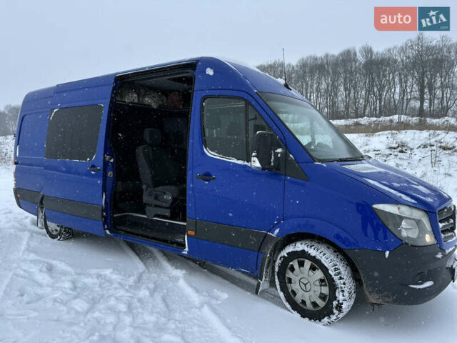 Синий Мерседес Sprinter, объемом двигателя 2.14 л и пробегом 465 тыс. км за 23900 $, фото 9 на Automoto.ua