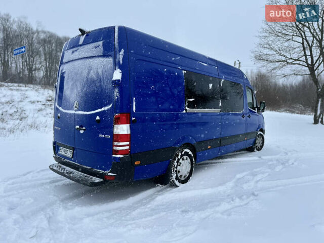 Синий Мерседес Sprinter, объемом двигателя 2.14 л и пробегом 465 тыс. км за 23900 $, фото 7 на Automoto.ua
