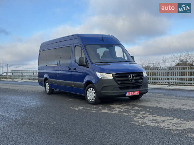 Синий Мерседес Sprinter, объемом двигателя 2.2 л и пробегом 206 тыс. км за 30600 $, фото 20 на Automoto.ua
