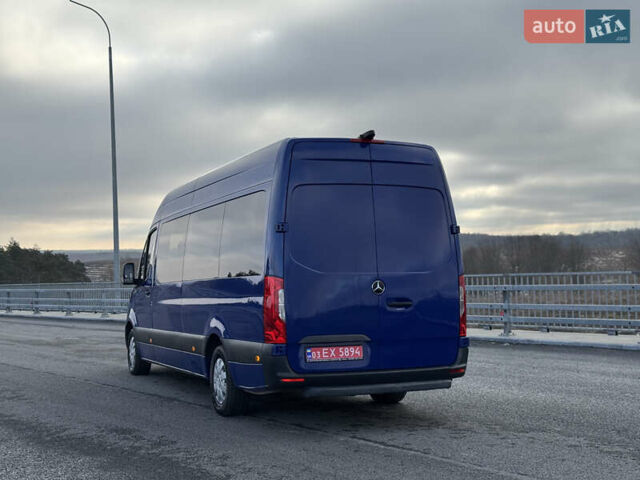 Синий Мерседес Sprinter, объемом двигателя 2.2 л и пробегом 206 тыс. км за 30600 $, фото 26 на Automoto.ua