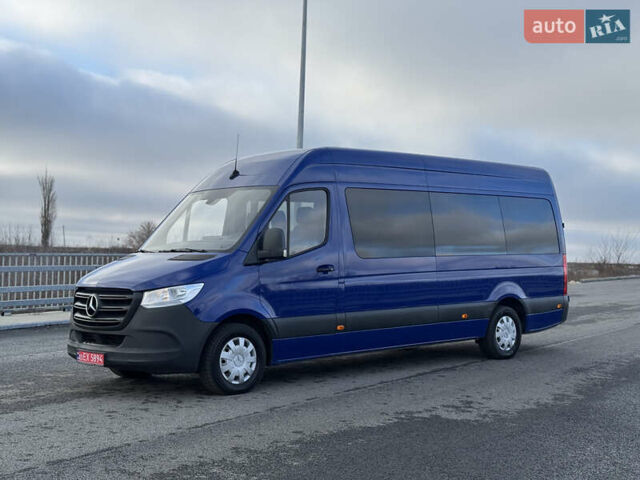 Синий Мерседес Sprinter, объемом двигателя 2.2 л и пробегом 206 тыс. км за 30600 $, фото 24 на Automoto.ua