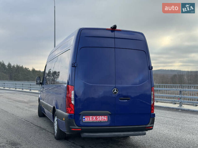 Синий Мерседес Sprinter, объемом двигателя 2.2 л и пробегом 206 тыс. км за 30600 $, фото 10 на Automoto.ua