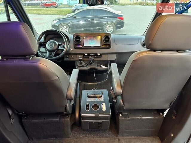 Синий Мерседес Sprinter, объемом двигателя 2.14 л и пробегом 176 тыс. км за 26600 $, фото 72 на Automoto.ua
