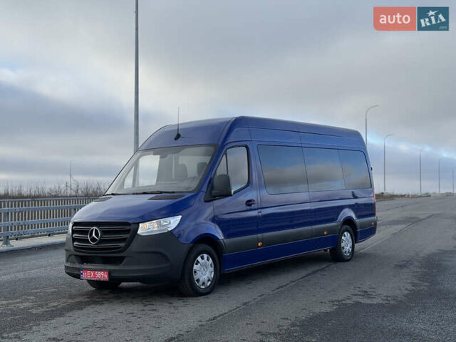 Синий Мерседес Sprinter, объемом двигателя 2.2 л и пробегом 206 тыс. км за 30600 $, фото 23 на Automoto.ua