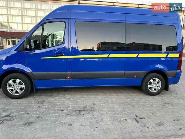 Синий Мерседес Sprinter, объемом двигателя 2.14 л и пробегом 176 тыс. км за 26600 $, фото 19 на Automoto.ua