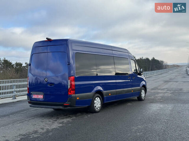 Синий Мерседес Sprinter, объемом двигателя 2.2 л и пробегом 206 тыс. км за 30600 $, фото 28 на Automoto.ua