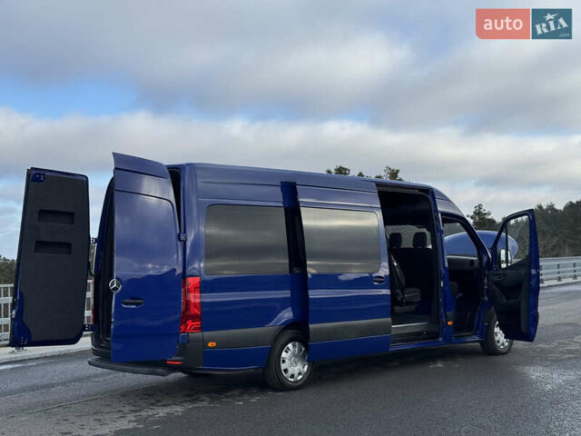 Синий Мерседес Sprinter, объемом двигателя 2.2 л и пробегом 206 тыс. км за 30600 $, фото 54 на Automoto.ua