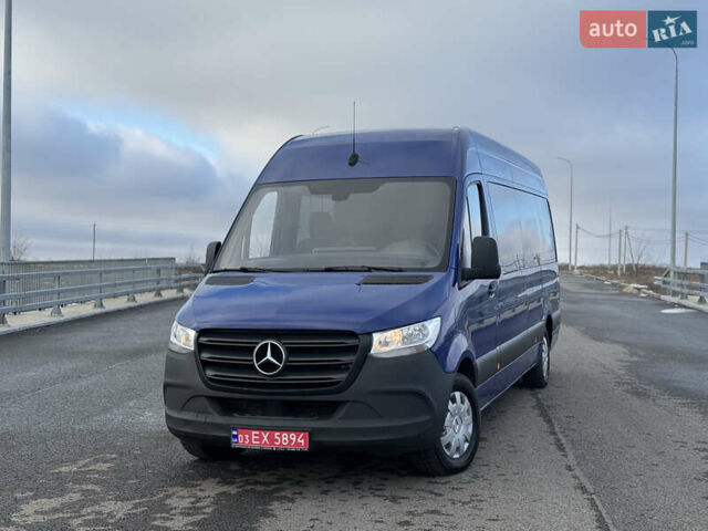 Синий Мерседес Sprinter, объемом двигателя 2.2 л и пробегом 206 тыс. км за 30600 $, фото 4 на Automoto.ua