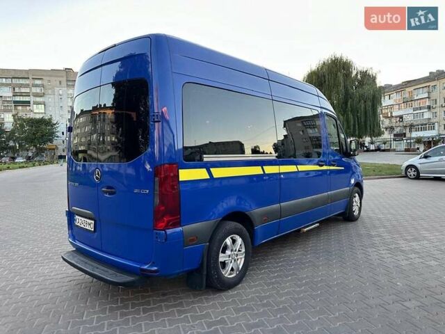 Синий Мерседес Sprinter, объемом двигателя 2.14 л и пробегом 176 тыс. км за 26600 $, фото 4 на Automoto.ua