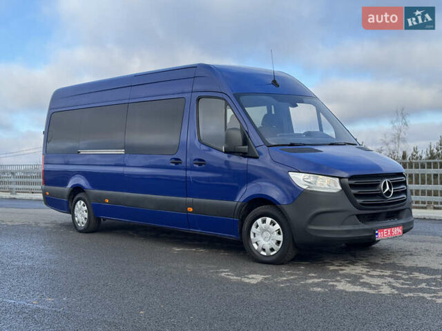 Синий Мерседес Sprinter, объемом двигателя 2.2 л и пробегом 206 тыс. км за 30600 $, фото 18 на Automoto.ua