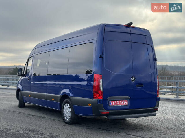 Синий Мерседес Sprinter, объемом двигателя 2.2 л и пробегом 206 тыс. км за 30600 $, фото 8 на Automoto.ua