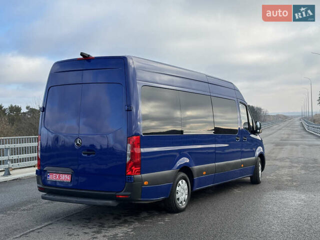 Синий Мерседес Sprinter, объемом двигателя 2.2 л и пробегом 206 тыс. км за 30600 $, фото 17 на Automoto.ua