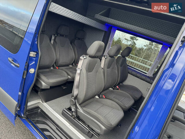 Синий Мерседес Sprinter, объемом двигателя 2.2 л и пробегом 206 тыс. км за 30600 $, фото 42 на Automoto.ua