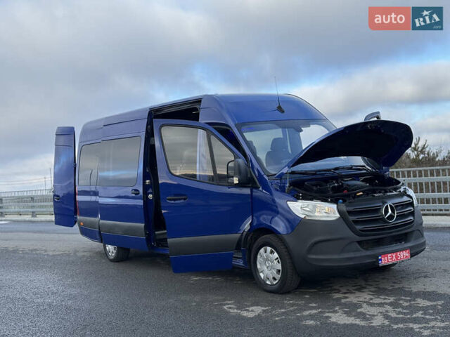 Синий Мерседес Sprinter, объемом двигателя 2.2 л и пробегом 206 тыс. км за 30600 $, фото 53 на Automoto.ua