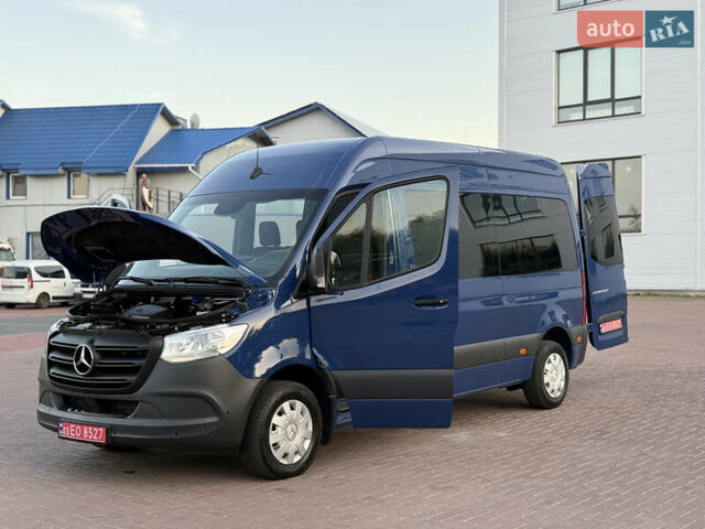 Синий Мерседес Sprinter, объемом двигателя 2.2 л и пробегом 271 тыс. км за 24900 $, фото 50 на Automoto.ua