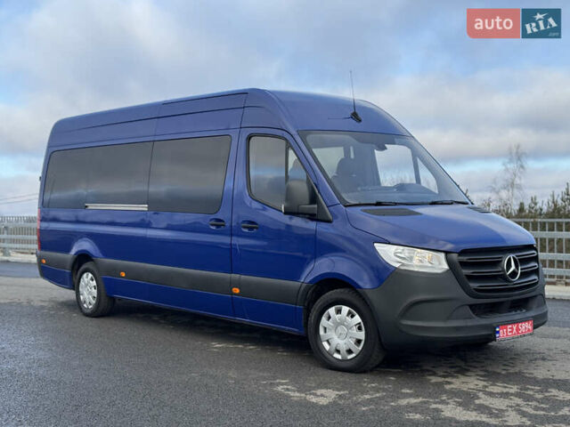 Синий Мерседес Sprinter, объемом двигателя 2.2 л и пробегом 206 тыс. км за 30600 $, фото 13 на Automoto.ua
