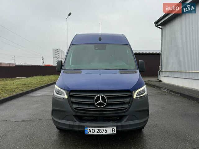 Синий Мерседес Sprinter, объемом двигателя 2.14 л и пробегом 260 тыс. км за 33500 $, фото 1 на Automoto.ua