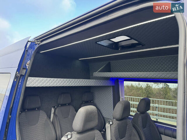 Синий Мерседес Sprinter, объемом двигателя 2.2 л и пробегом 206 тыс. км за 30600 $, фото 36 на Automoto.ua