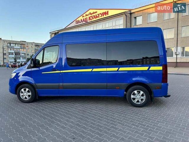 Синий Мерседес Sprinter, объемом двигателя 2.14 л и пробегом 176 тыс. км за 26600 $, фото 7 на Automoto.ua