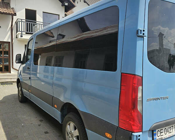 Синий Мерседес Sprinter, объемом двигателя 2.14 л и пробегом 100 тыс. км за 31500 $, фото 18 на Automoto.ua