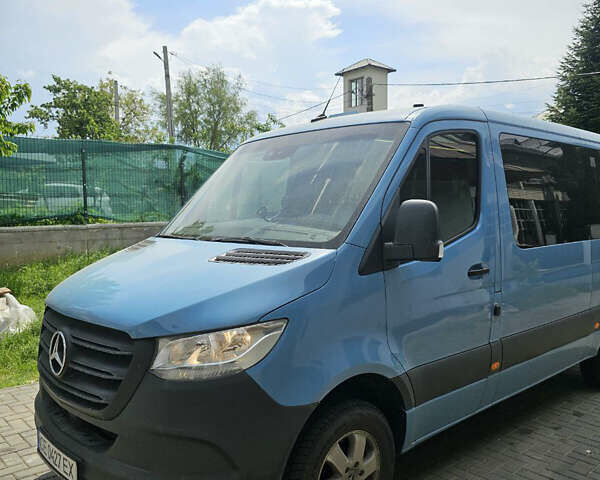 Синий Мерседес Sprinter, объемом двигателя 2.14 л и пробегом 100 тыс. км за 32700 $, фото 9 на Automoto.ua
