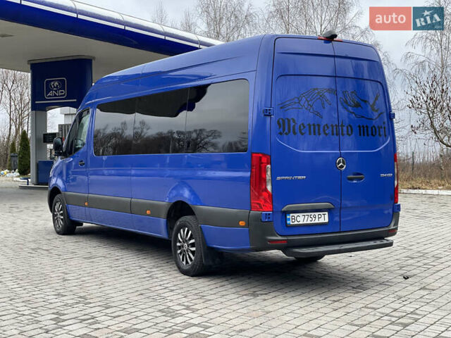 Синий Мерседес Sprinter, объемом двигателя 0 л и пробегом 387 тыс. км за 37038 $, фото 10 на Automoto.ua