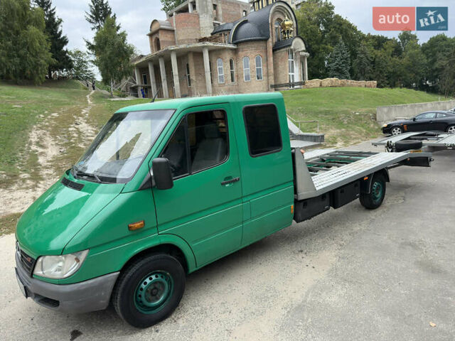 Зеленый Мерседес Sprinter, объемом двигателя 2.7 л и пробегом 708 тыс. км за 13000 $, фото 22 на Automoto.ua