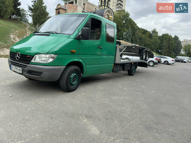 Зеленый Мерседес Sprinter, объемом двигателя 2.7 л и пробегом 708 тыс. км за 13000 $, фото 29 на Automoto.ua