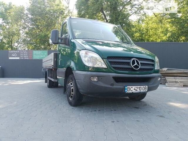 Зеленый Мерседес Sprinter, объемом двигателя 2.1 л и пробегом 400 тыс. км за 21999 $, фото 2 на Automoto.ua