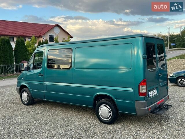 Зеленый Мерседес Sprinter, объемом двигателя 2.2 л и пробегом 710 тыс. км за 7500 $, фото 11 на Automoto.ua