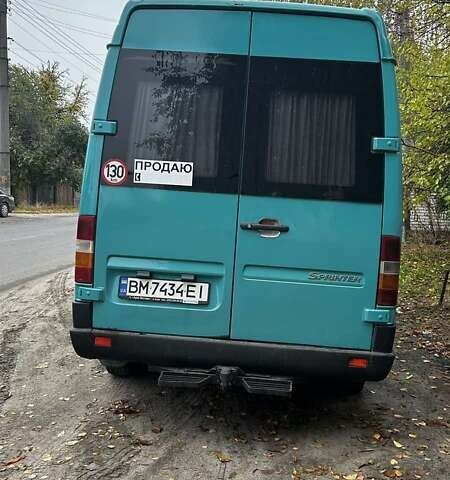Зеленый Мерседес Sprinter, объемом двигателя 2.9 л и пробегом 770 тыс. км за 7500 $, фото 3 на Automoto.ua