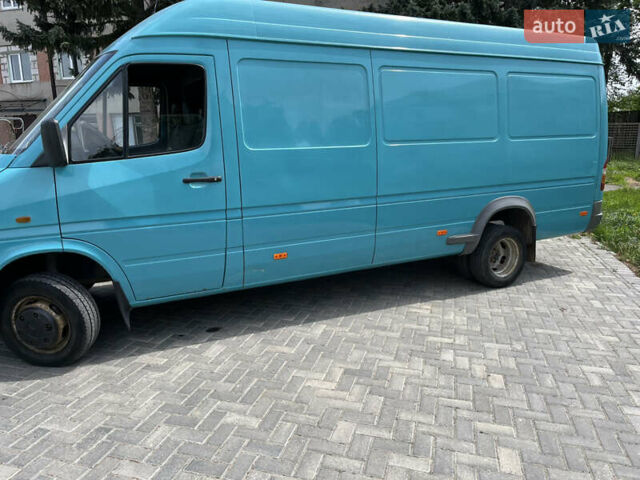 Зеленый Мерседес Sprinter, объемом двигателя 2.9 л и пробегом 366 тыс. км за 9800 $, фото 12 на Automoto.ua