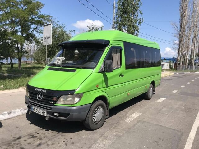 Мерседес Sprinter 2000 в Николаеве на Automoto.ua Зеленый Мерседес Sprinter, объемом двигателя 2.2 л и пробегом 100 тыс. км за 9000 $, фото 1 на Automoto.ua