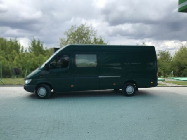 Зелений Мерседес Sprinter, об'ємом двигуна 2.7 л та пробігом 3 тис. км за 6900 $, фото 10 на Automoto.ua