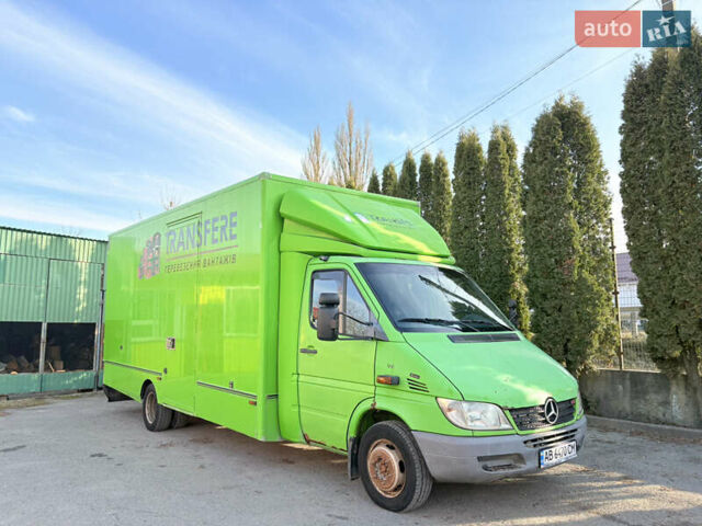 Зеленый Мерседес Sprinter, объемом двигателя 2.69 л и пробегом 455 тыс. км за 12800 $, фото 9 на Automoto.ua