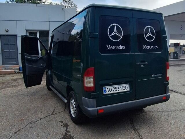 Зеленый Мерседес Sprinter, объемом двигателя 2 л и пробегом 640 тыс. км за 7800 $, фото 1 на Automoto.ua