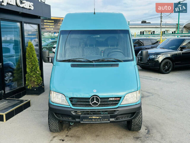 Зелений Мерседес Sprinter, об'ємом двигуна 2.15 л та пробігом 150 тис. км за 16700 $, фото 7 на Automoto.ua
