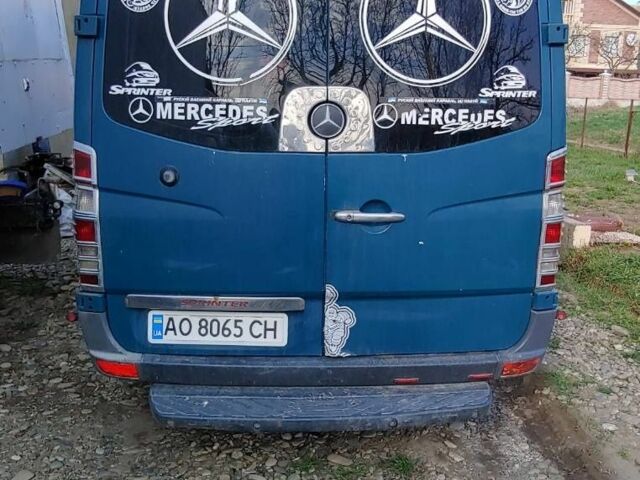 Зеленый Мерседес Sprinter, объемом двигателя 2.1 л и пробегом 4 тыс. км за 7100 $, фото 5 на Automoto.ua