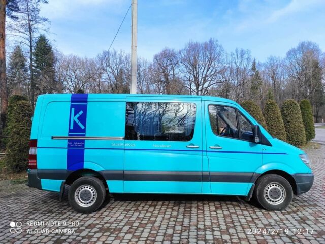 Зеленый Мерседес Sprinter, объемом двигателя 0.21 л и пробегом 325 тыс. км за 11600 $, фото 7 на Automoto.ua