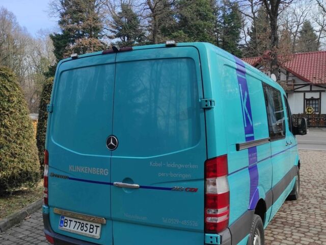 Зеленый Мерседес Sprinter, объемом двигателя 0.21 л и пробегом 325 тыс. км за 11600 $, фото 6 на Automoto.ua