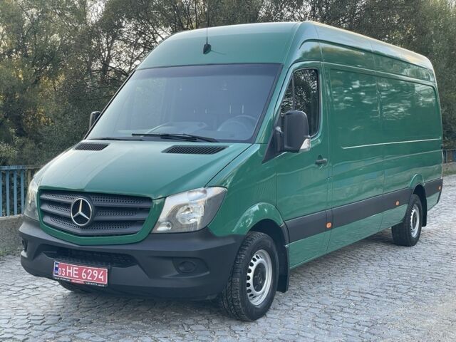Зеленый Мерседес Sprinter, объемом двигателя 3 л и пробегом 380 тыс. км за 23999 $, фото 5 на Automoto.ua