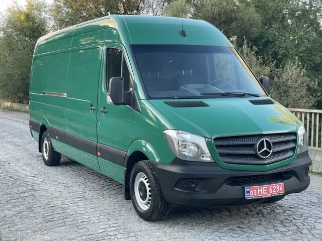 Зеленый Мерседес Sprinter, объемом двигателя 3 л и пробегом 380 тыс. км за 23999 $, фото 4 на Automoto.ua