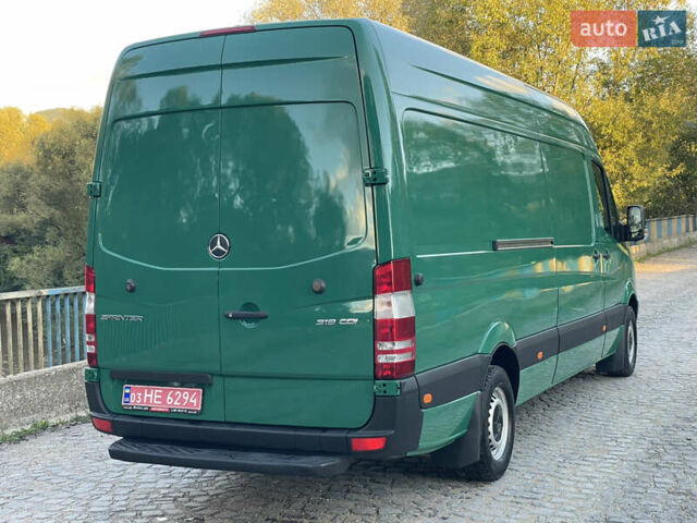 Зелений Мерседес Sprinter, об'ємом двигуна 3 л та пробігом 380 тис. км за 23999 $, фото 8 на Automoto.ua