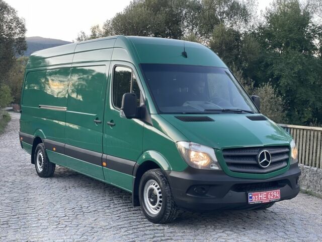 Зеленый Мерседес Sprinter, объемом двигателя 3 л и пробегом 380 тыс. км за 23999 $, фото 2 на Automoto.ua
