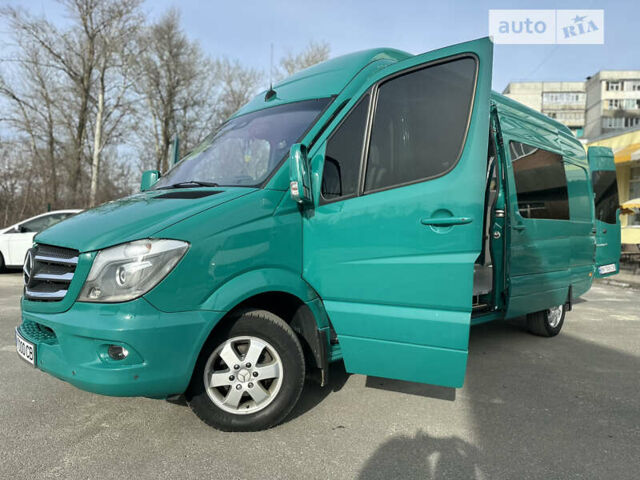 Зелений Мерседес Sprinter, об'ємом двигуна 3 л та пробігом 430 тис. км за 45000 $, фото 4 на Automoto.ua